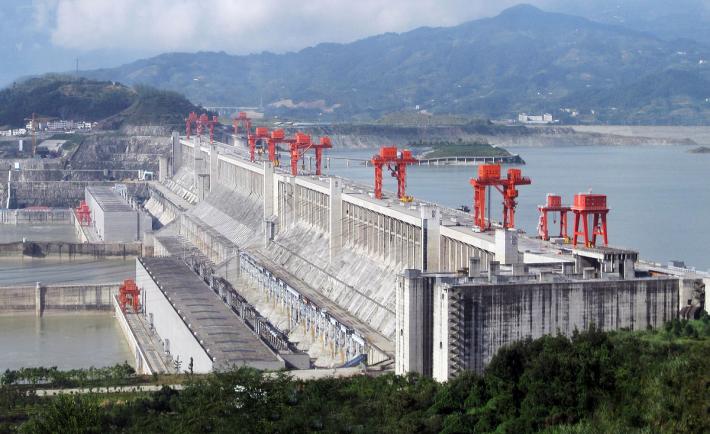 Three Gorges Dam, China. Source: Wikipedia